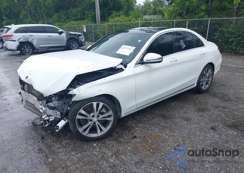 2017 Mercedes-Benz C 300 from USA, damaged, VIN WDDWF4JB6HR250694